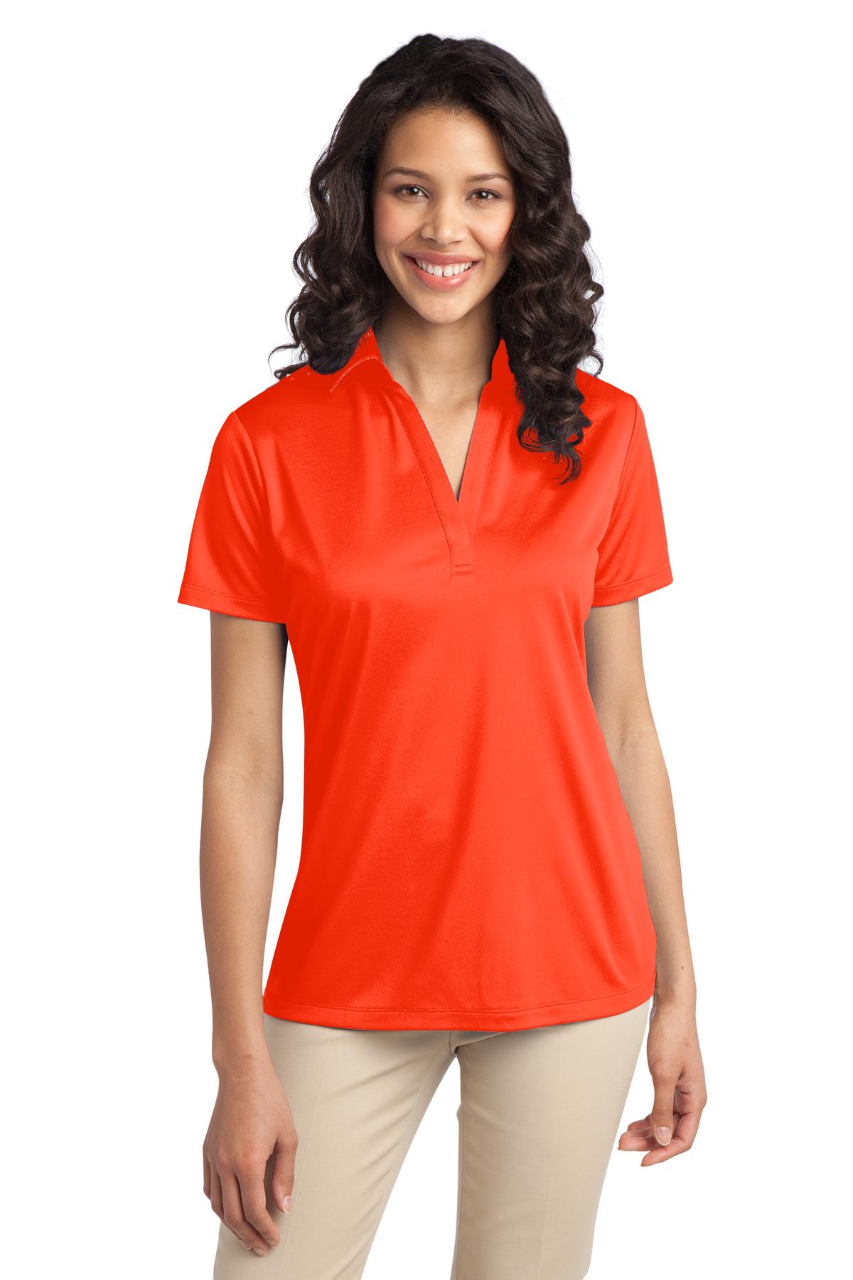 Port authority ladies cheap silk touch performance polo